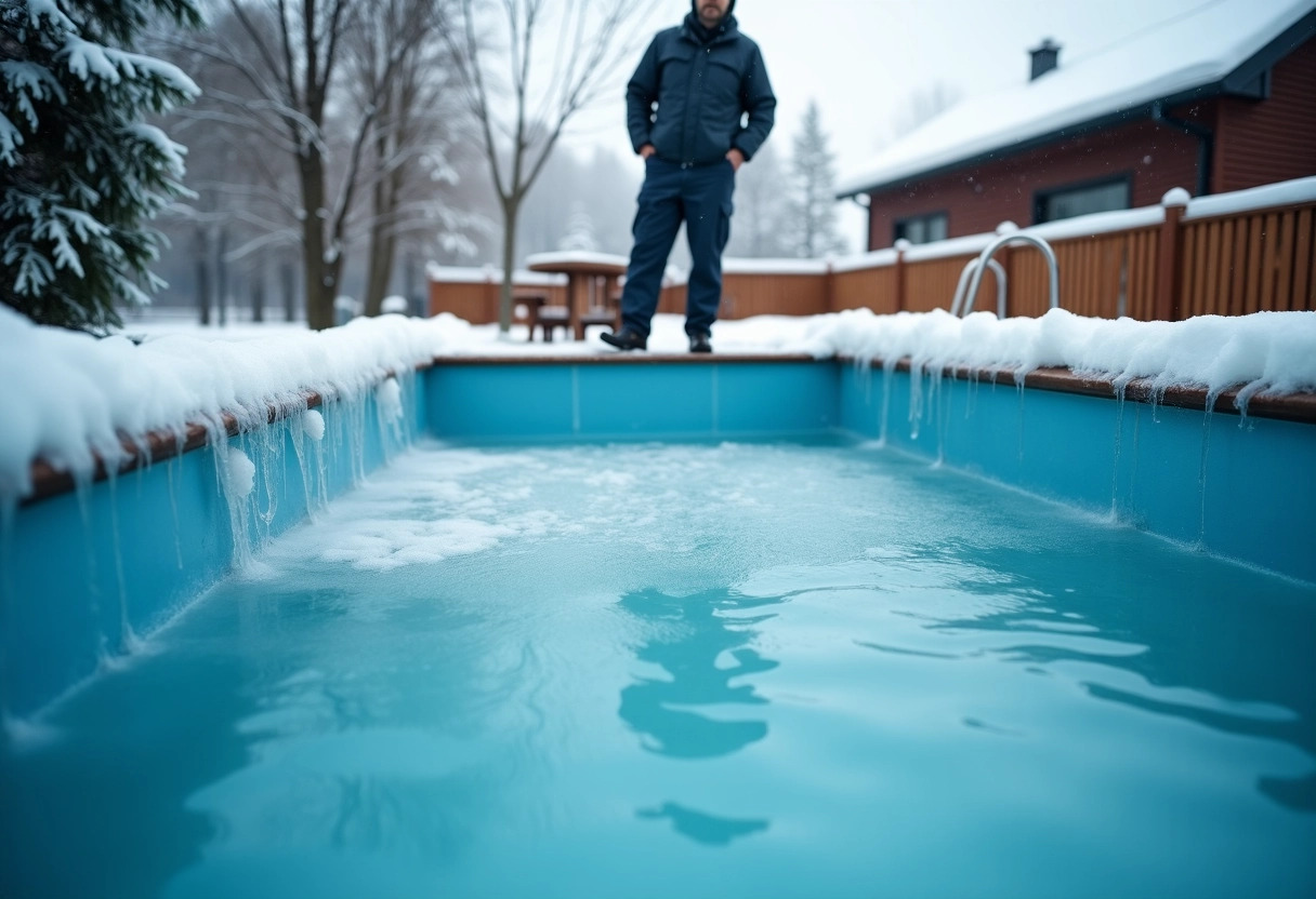 piscine hiver