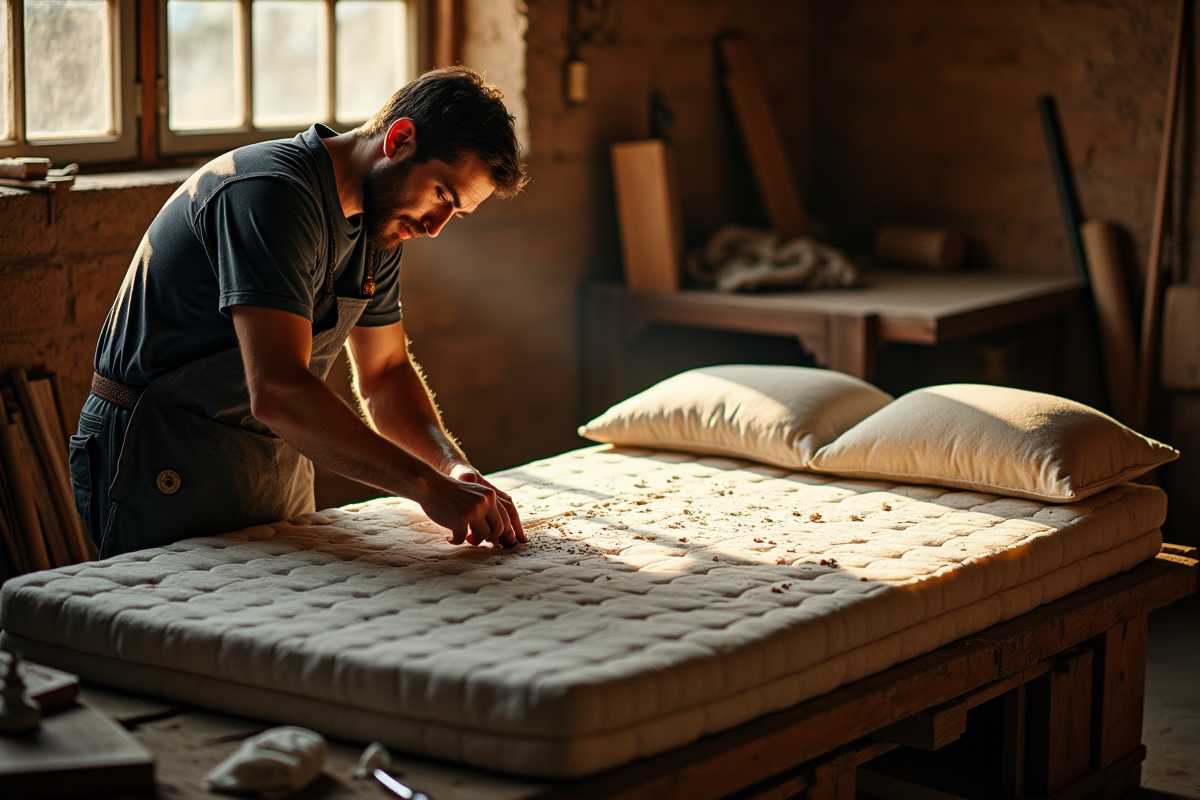 matelas artisanat